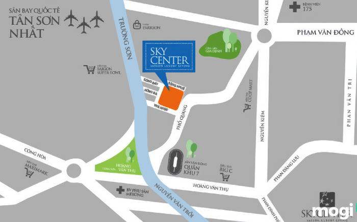 Apartment to stay Sky Center near Airport