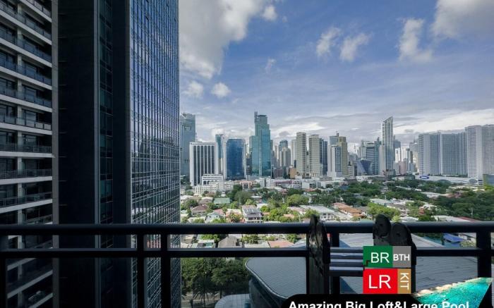 Amazing Loft big 1BR Romantic Gramercy Makati 1803