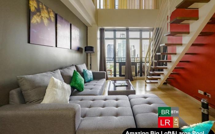 Amazing Loft big 1BR Romantic Gramercy Makati 1803