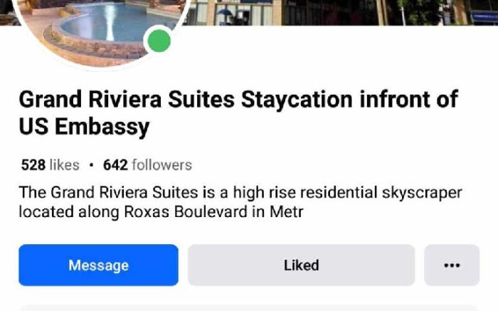 Condo in Grand Riviera 23FL INFRONT US EMBASSY