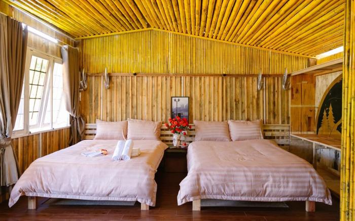 Scent Chalet  2 double beds