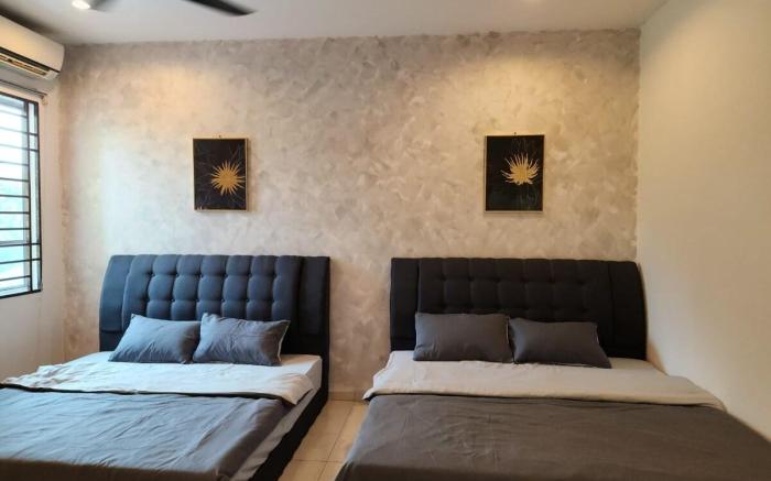 10min to Ipoh town/gemilang tawas/4br4bath/15pax