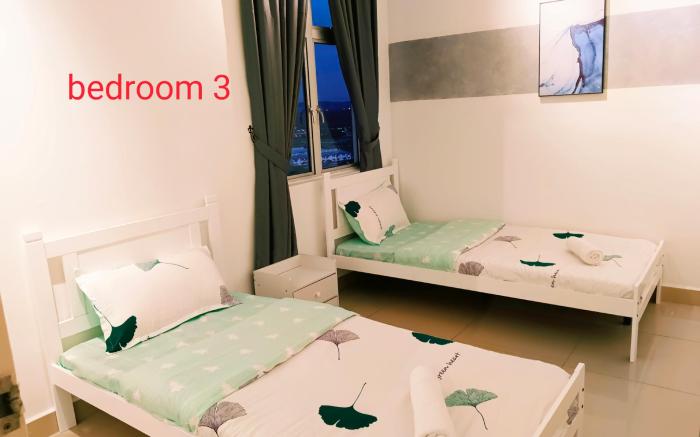 A11103 kulai ioiMall apt 3BR 8pax near Jpo/Airport