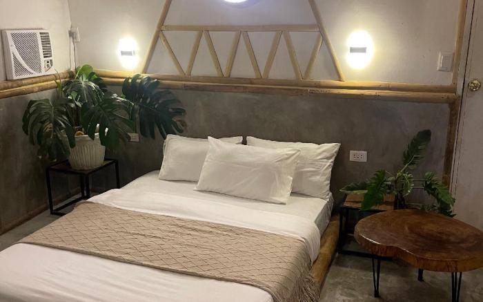 AC Room At a Bali Inspired Eco Villa, By The Beach