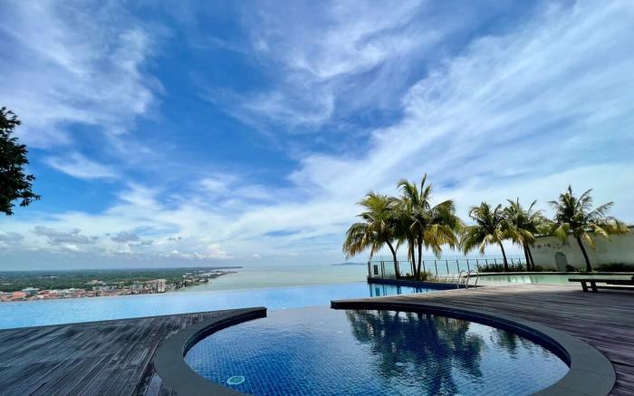 Melaka Silverscape Sea View 2Br/4pax/wi-fi/tvbox