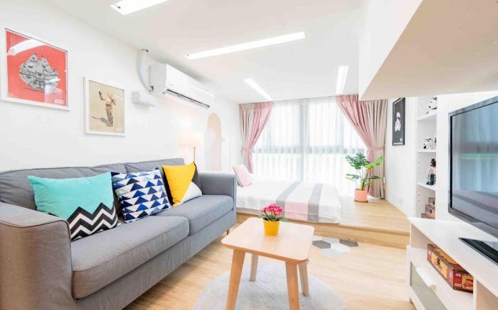 Apartment with Lift near Ximen MRT, Ximen Loft, Independent Bathroom