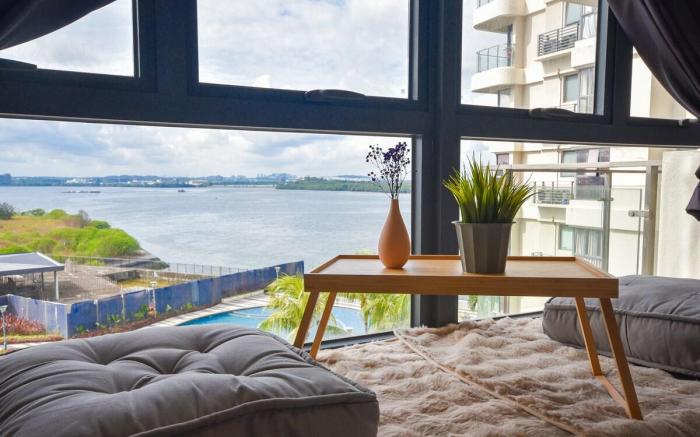【New】Le'Dior Suite with Seaview【Private BBQ Camp!】