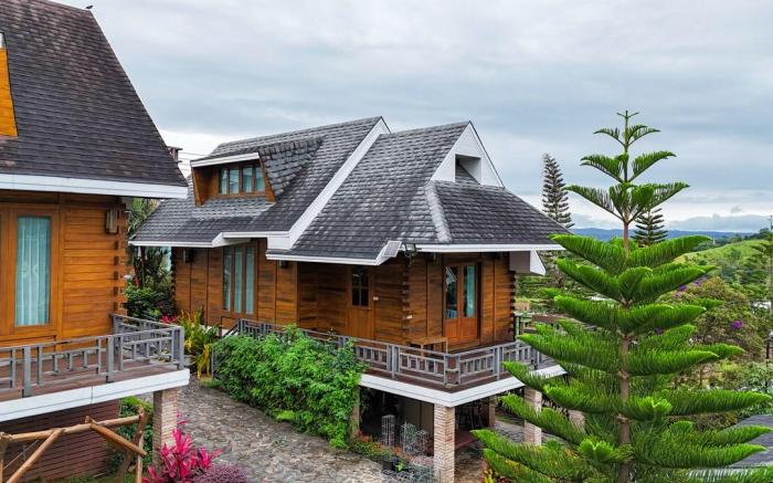 Log Home Resort (For 4 People) House Nong