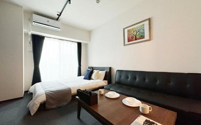Beautiful 1 BR New Apt City Center for 3 Ppl