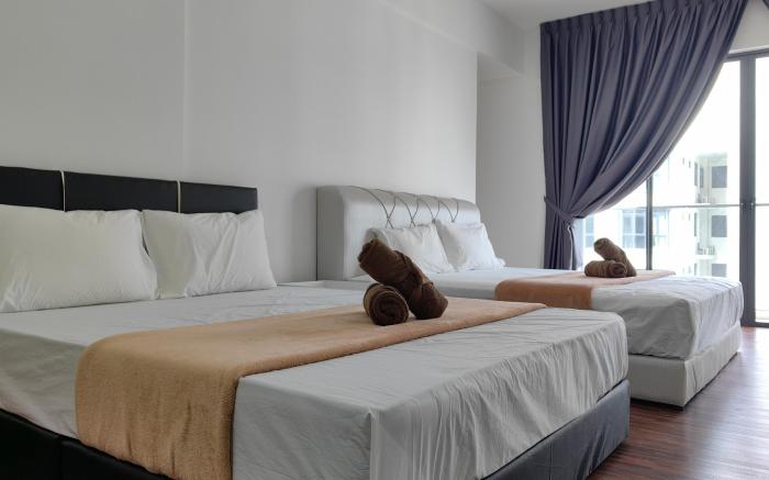 Sunset View|FreeParking|KAvenue|Private Room 4 Pax