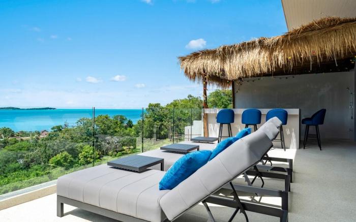 Villa Sookjai: Ocean View Villa with Pool & Bar