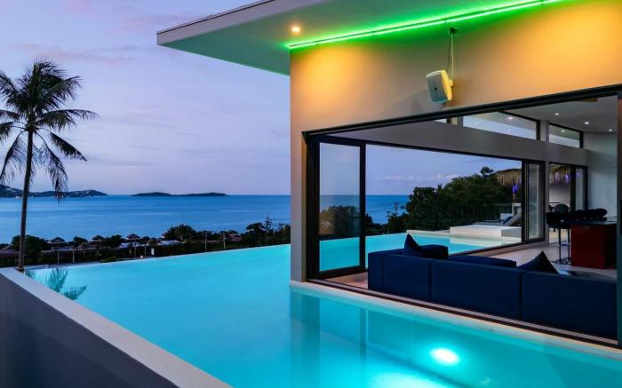 Villa Sookjai: Ocean View Villa with Pool & Bar