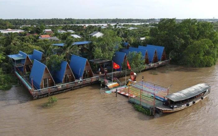Cồn Phụng Resort Mekong - Nature Escape with Free Boat Shuttle & Fishing