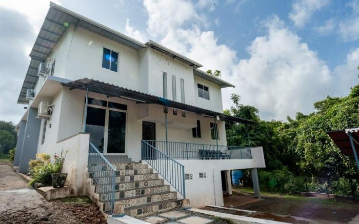 A spacious 4bhk villa with a pool