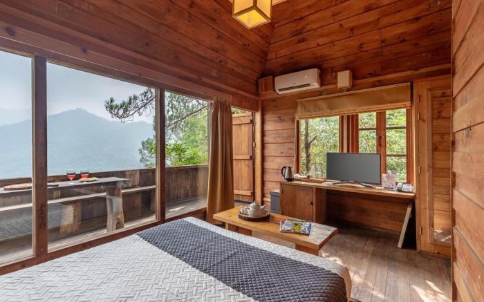 Alaya Stays  Tree House -Suro Woodbine Chalet