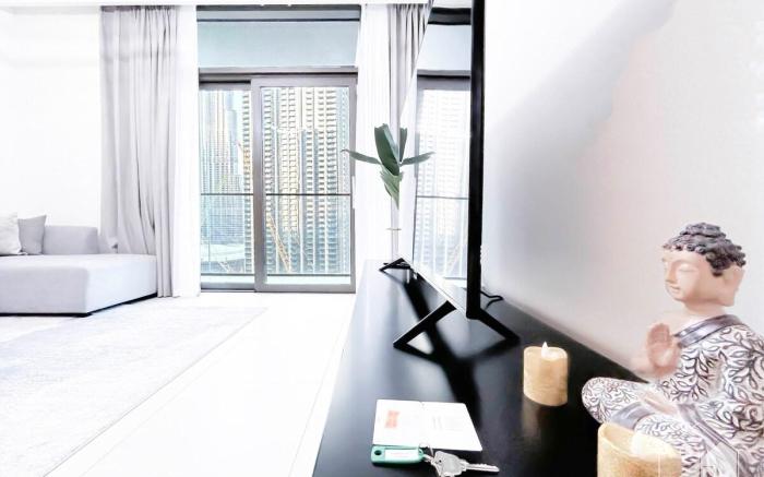 Stunning Burj Crown 2bedroom with Balcony & View