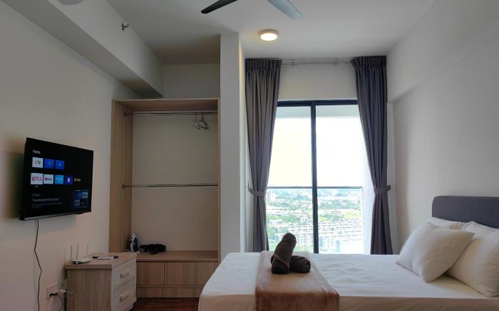 High Floor|SunsetView|Balcony K Avenue 2-3Pax