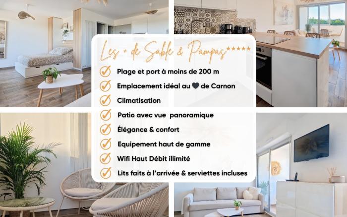 Sable & Pampas 🌟 Meublé de tourisme 5 étoiles 🌟