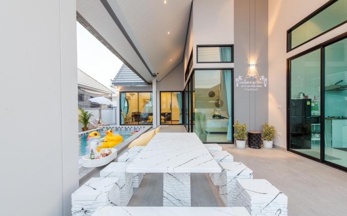 Pool Villa Cha-Am with 4 Bedrooms