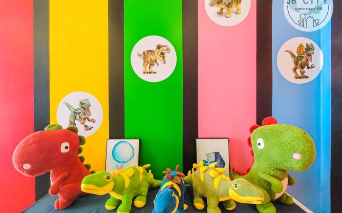 D'Pristine Dinosaur Suites (WIFI) by JBcity Home