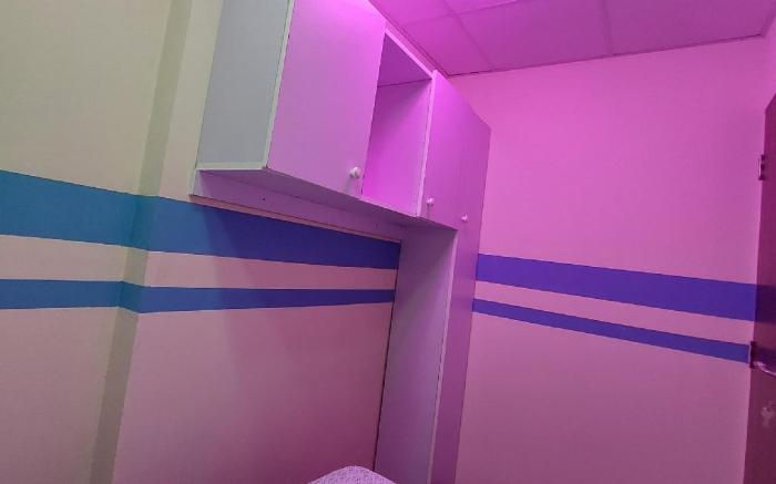 Benitah Capsule Hostel, Family room and Partitions