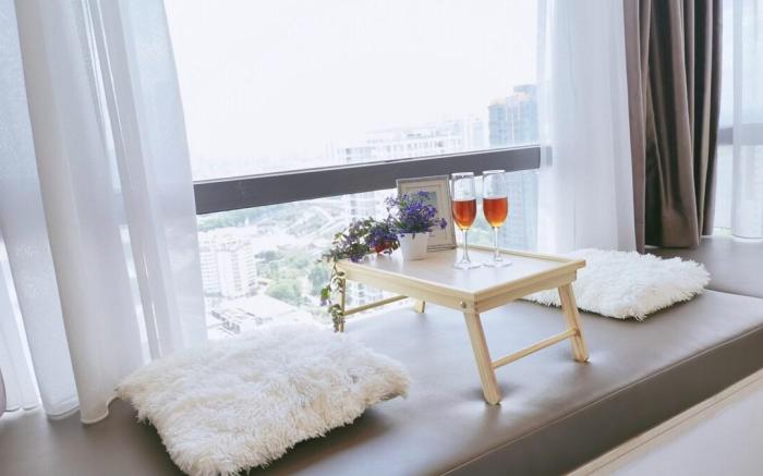 R&F Luxurious Mall Large 3 Bedder-Smart TV/Parking