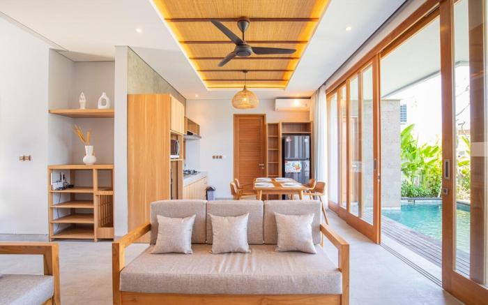 Stunning Villa with Scenic Rice Field View Canggu