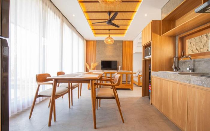 Stunning Villa with Scenic Rice Field View Canggu