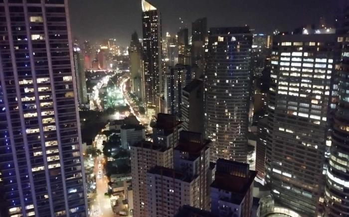 Makati SMDC Air Res. 56th floor with 2 double beds