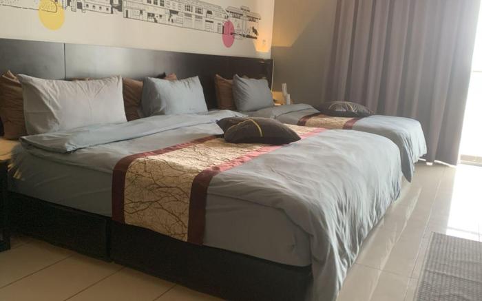 Aeropod Stay in KK 3Pax Level 8_Near Airport/TgAru
