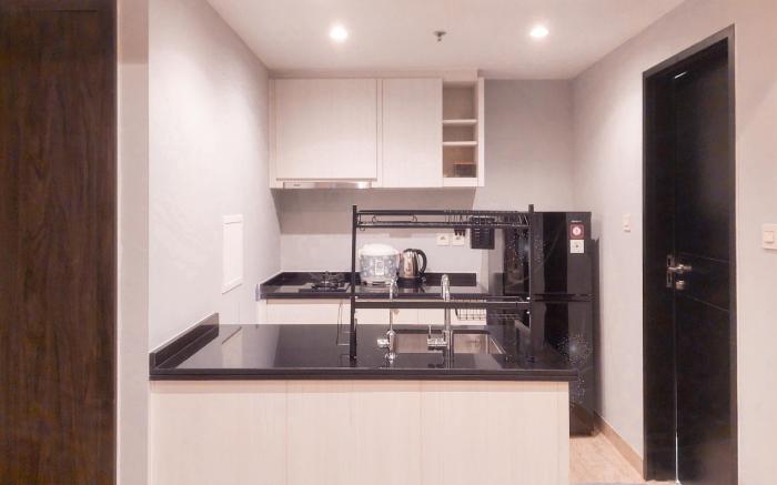 Modern Look & Comfy 1BR Branz BSD City By Travelio