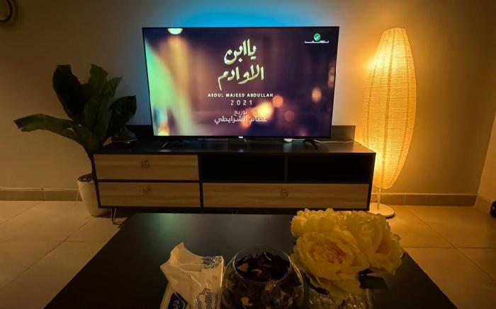 شقة هادئة بموقع مميز ودخول ذاتي في حي النرجس