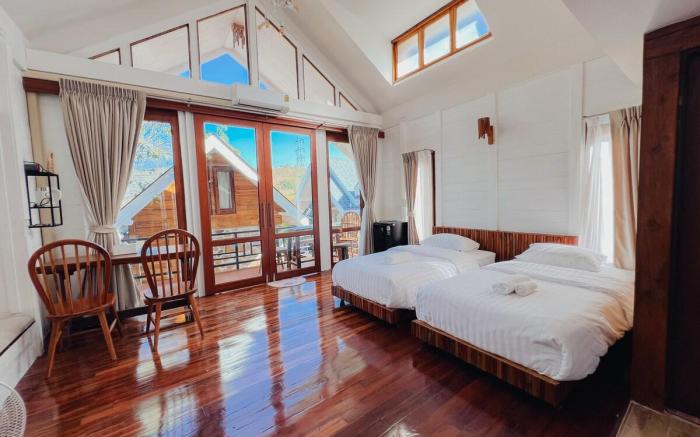 My log home resort (Garden View 4 people) Number06