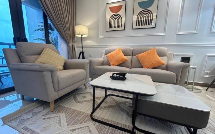 Urban Retreat Seaview 2BR unit at R&F Seine Region