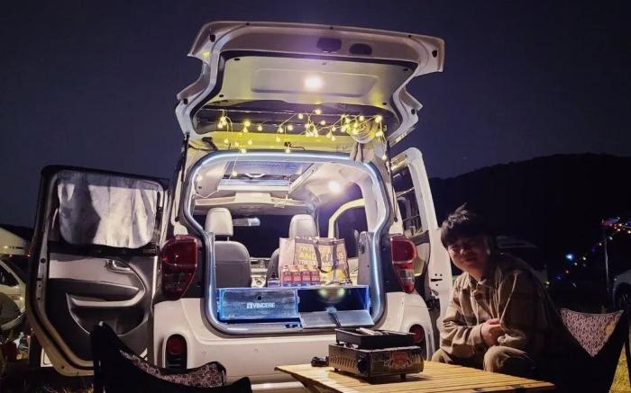 [Yongin] 2-Person Campervan Rental Package (2 Passengers, Sleeps 2) Includes Full Camping Gear Set