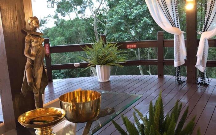 Nine rainbow and new moon B&B