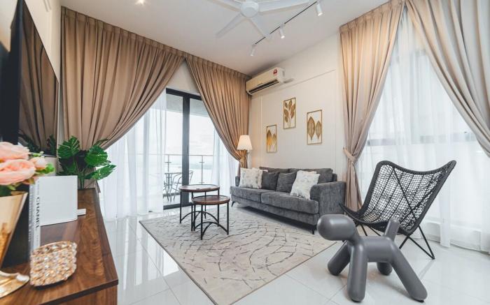 Danga Bay Harmony Hideout 3BR 8pax Balcony Seaview