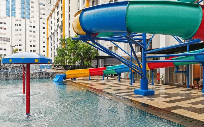 Cozy 2BR Skyline Apt Gading Serpong w Water Boom