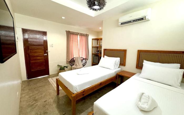 Stylish DoubleDeluxe Villa #2 close to Alona Beach