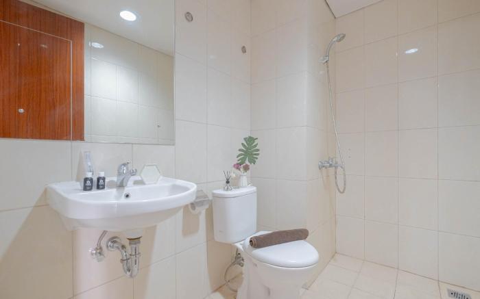 Cozy Living 2BR Apt Vittoria Residence By Travelio