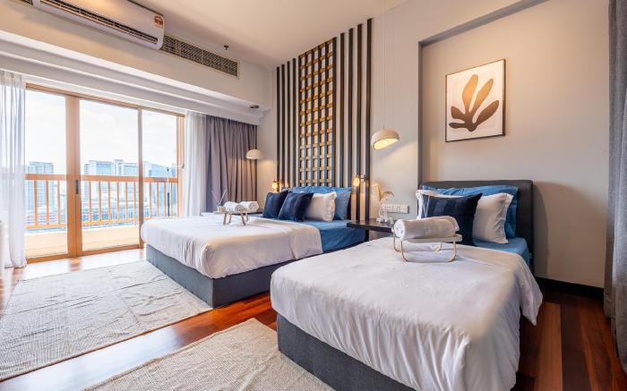 Resort Suites 6pax 2min to Sunway Lagoon&Pyramid