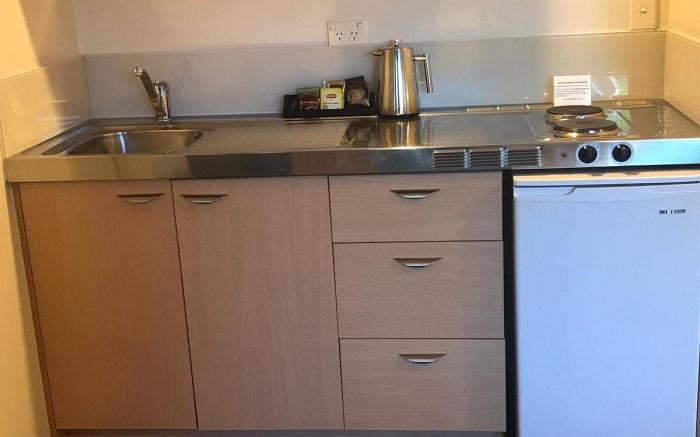 Studio unit with spa bath