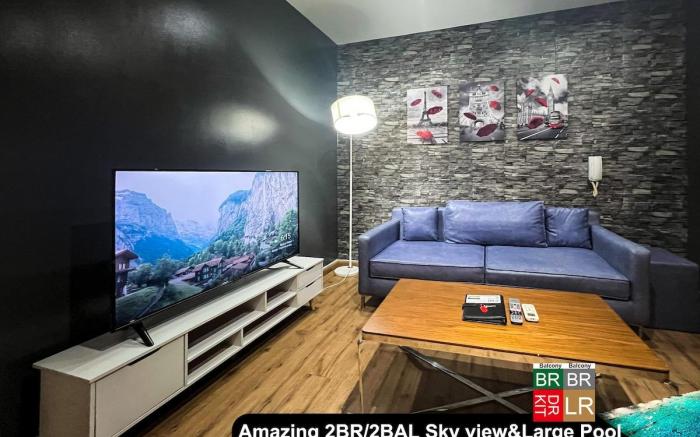 Amazing 2BR/2BAL Gramercy Makati HiFloor 