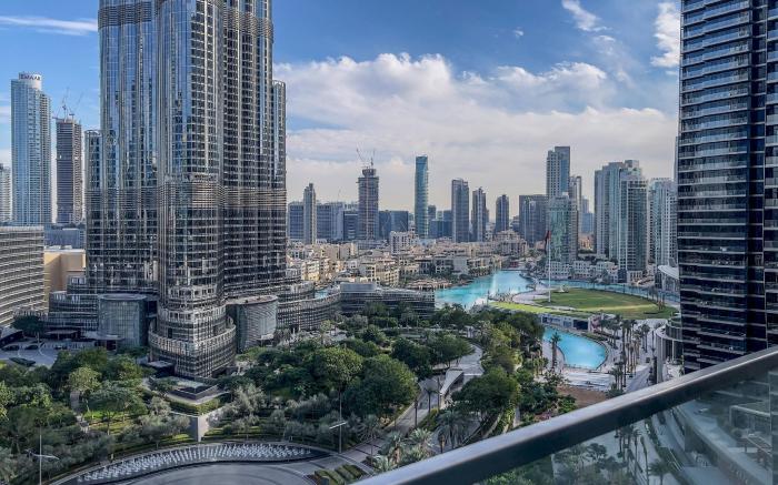 Elite LUX Holiday Homes - 3BR Full Burj Khalifa & Fountain Views in Downtown