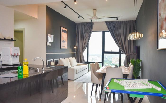 【Midvalley Southkey View】Mosaic 2BR Suite | Arcade
