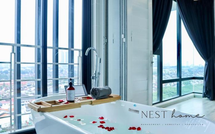 【Pool Table & Bathtub】Insta-Cloud Suite【Southkey】