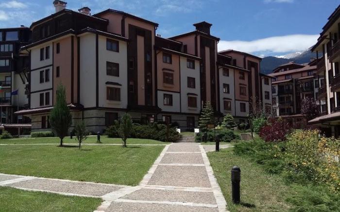 Next to the Ski Lift Downtown Bansko