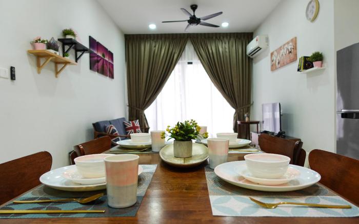 Charming 3BR Family Home Danga Bay (ᵔᴥᵔ)