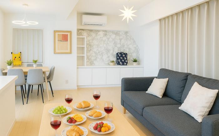 OPEN!LuxuryAPT#신주쿠5분#시부야10분#우에노#3LDK#114m2#넷플릭스#9명