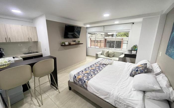 H202-Apartaestudio loft en la Castellana Norte
